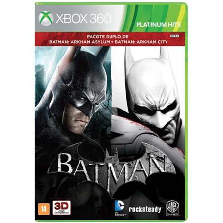 Jogo Batman Arkham Asylum Xbox 360 Desbloqueado, Jogo de Videogame Xbox 360  Usado 91330047