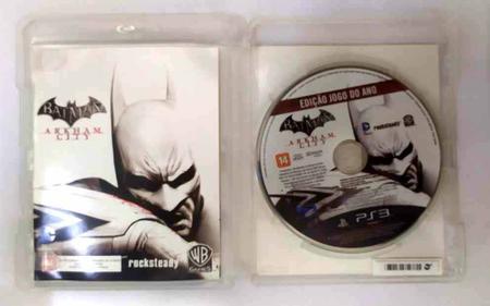 Jogo Batman Arkham City Ps3 Legendado Português Mídia Física