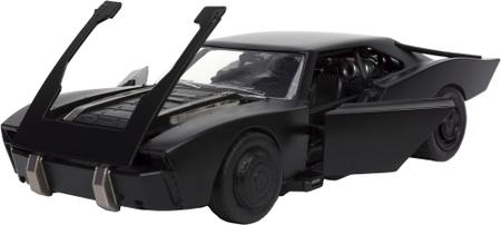 Imagem de Batman e Batmobile - Batmóvel The Batman 2022 - Hollywood Rides - 1/24 - Jada