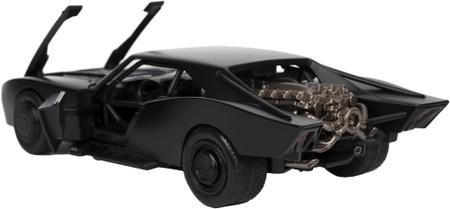Imagem de Batman e Batmobile - Batmóvel The Batman 2022 - Hollywood Rides - 1/24 - Jada
