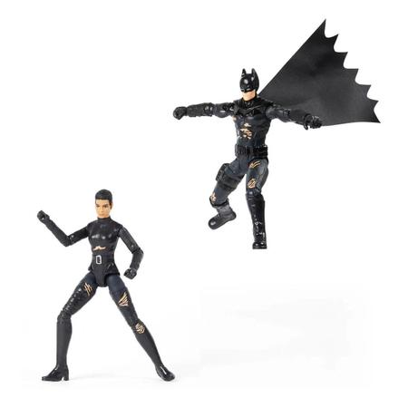 Imagem de Batman Figuras De 10 Cm Mulher Gato, Batman E Moto 2922