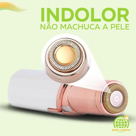 Batom Depilador Facial Elétrico Recarregável Tira Pelos Buço - Shopbr Imagem de Batom Depilador Facial Elétrico Recarregável Tira Pelos Buço