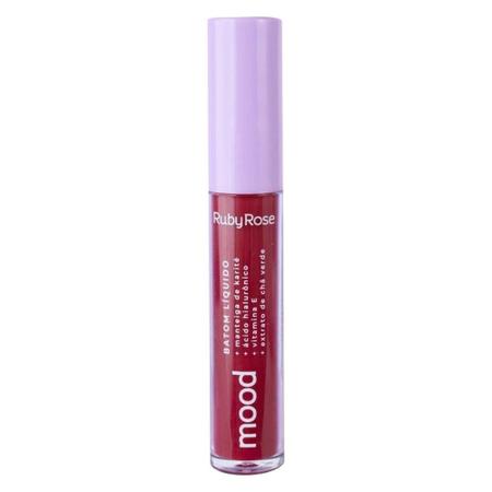 Imagem de Batom Líquido Gloss Vinho Matte Desire Ruby Rose Mood