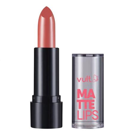Batom Vult Matte Lips Canela 3,8G Imagem de Batom Vult Matte Lips Canela 3,8G