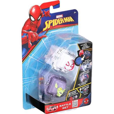 Imagem de Battle Cubes Spiderman Gwen Aranha Vs. Duende Verde Estrela