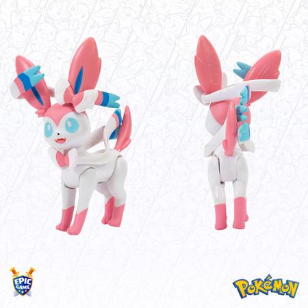 Pokémon Sylveon Eevee Evolução Figura de Batalha WTC Sunny - Sunny  Brinquedos - Boneco Pokémon - Magazine Luiza