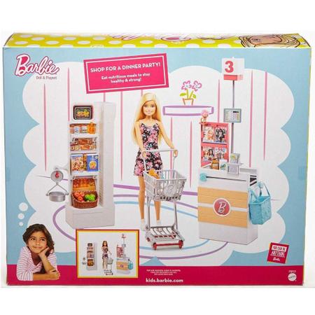 Barbie - Supermercado de Luxo, Mattel, FRP01, Multicor