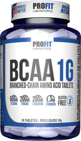 Imagem de Bcaa 1G Concentrado Pote 60 Tabletes - Profit Labs