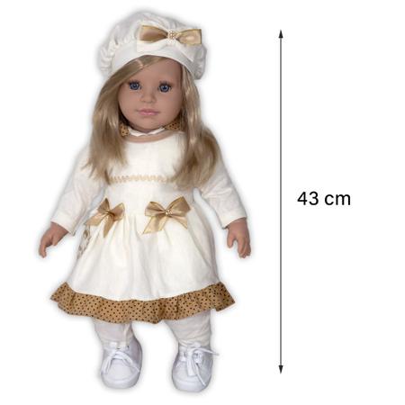 Boneca Bebe Reborn Ursa Charme Branco Cegonha Reborn Dolls - USA Magazine