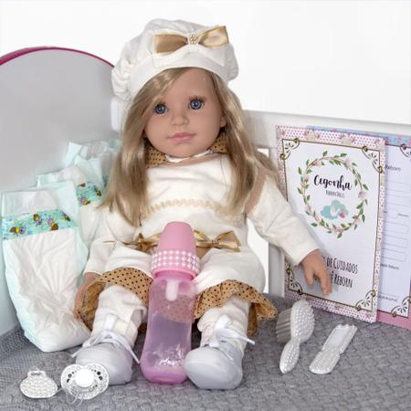 Bebe Boneca Reborn Enviamos Hoje Magazine Luiza - Cegonha Reborn Dolls - Boneca  Reborn - Magazine Luiza