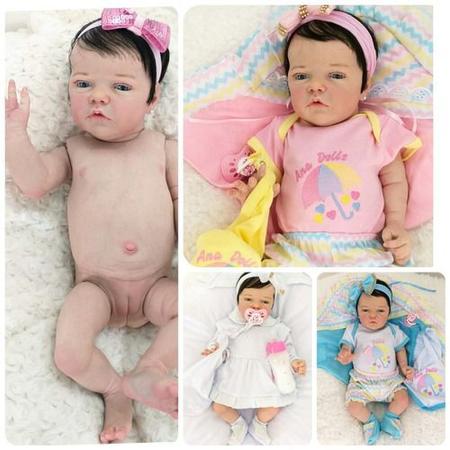 Bebe Reborn Atticus Menina Realista - Corpo Silicone