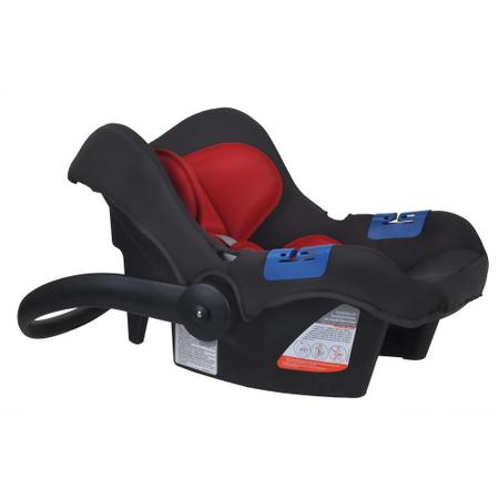 Imagem de Bebê Conforto Burigotto Touring X de 0 até 13 Kg Cinza e Vermelho