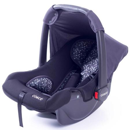 Imagem de Bebê Conforto Cosco Wizz Preto Acolchoado Premium