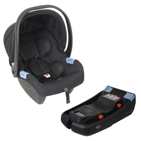 Bebê Conforto Materna Preto E Base Belted - Burigotto Imagem de Bebê Conforto Materna Preto E Base Belted - Burigotto