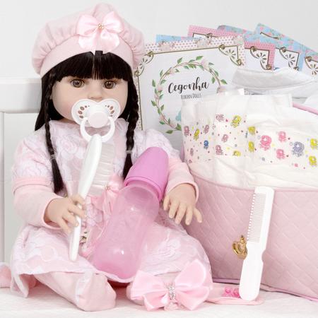 Boneca Bebe Reborn Bonita Menina Baby Alive Acessórios Luxo - Cegonha Reborn  Dolls - Bonecas - Magazine Luiza