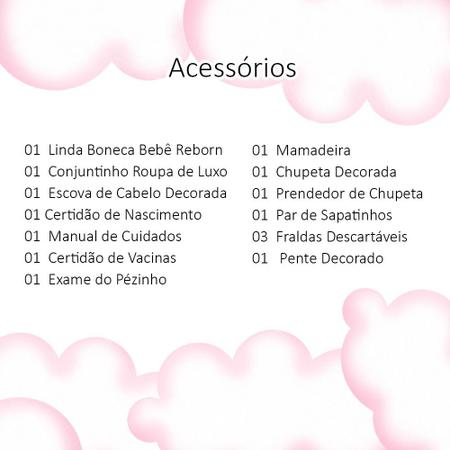 Boneca Princesa Baby Real Magazine Luiza - Cegonha Reborn Dolls - Boneca  Reborn - Magazine Luiza