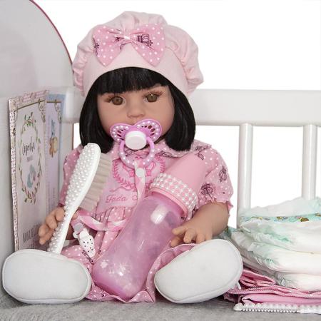 Boneca Bebe Reborn Linda Magazine Luiza - Cegonha Reborn Dolls - Boneca  Reborn - Magazine Luiza