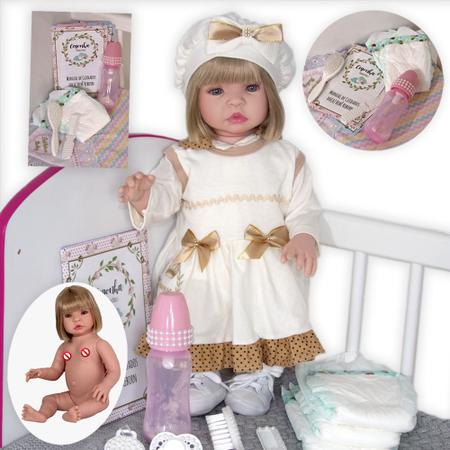 Boneca Bebe Reborn Barato Barata Super Linda - Cegonha Reborn