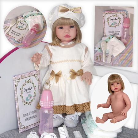 Boneca Bebe Reborn Barata Magazine Luiza - Cegonha Reborn Dolls - Boneca  Reborn - Magazine Luiza