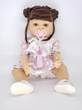 BONECA BEBÊ REBORN MOCINHA MODERNA – CRIS