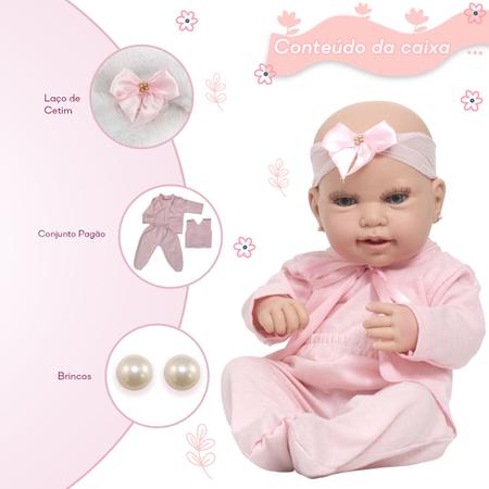 Bebe reborn inteira silicone barata e fofinha