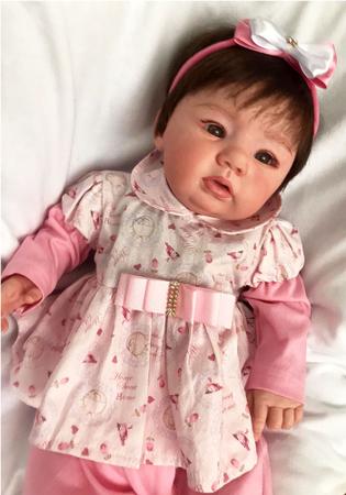 Bebê Reborn Realista Abigail 04 - Kit Completo - Lanny Baby - Bonecas -  Magazine Luiza