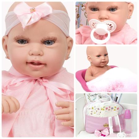 Boneca Bebê Reborn Menina Barata + 16 Itens Envio Imediato - Cegonha Reborn  Dolls - Bonecas - Magazine Luiza