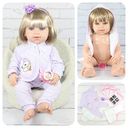 Bebê Reborn Boneca Princesa Corpo de Silicone e Acessórios - ShopJJ -  Brinquedos, Bebe Reborn e Utilidades