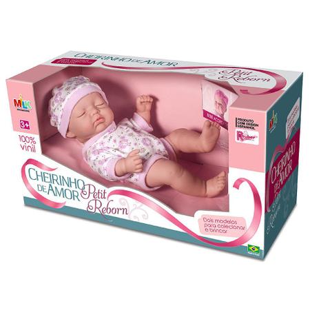 Brinquedos Para Meninas 3 4 5 6 7 8 Anos 2 Bonecas Reborn - Milk Brinquedos  - Boneca Reborn - Magazine Luiza