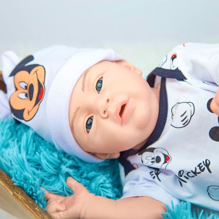 Imagem de Bebê Reborn Boneca Marian Corpo De Silicone Realista