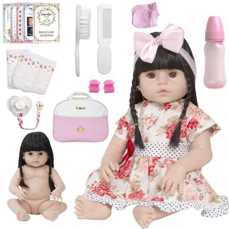 Boneca Bebê Reborn Silicone Menina Bailarina 22 Acessórios - Cegonha Reborn  Dolls - Bonecas - Magazine Luiza