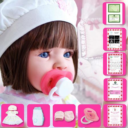 Boneca em Promocao Bebe Reborn Original Banho Shopee