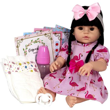 Boneca Adora Reborn Baby Morena Magazine Luiza - Cegonha Reborn