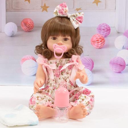 BEBÊ REBORN CORPO DE SILICONE