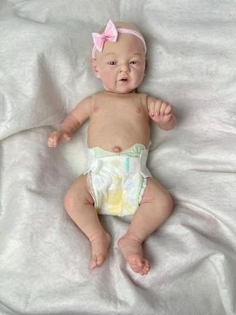 Boneca Bebê Reborn Carequinha