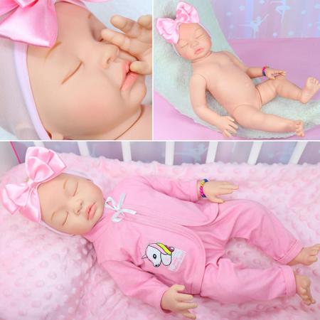 Bebê Reborn Boneca Menina Pronta Entrega Original Realista - ShopJJ -  Brinquedos, Bebe Reborn e Utilidades