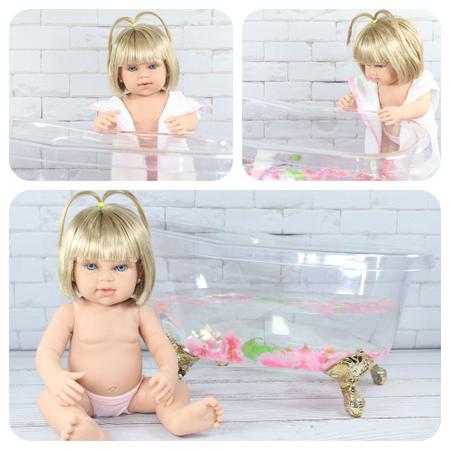 Bebe Reborn Boneca Silicone Muito Linda Articulada com Bolsa - ShopJJ Imagem de Bebe Reborn Boneca Silicone Muito Linda Articulada com Bolsa