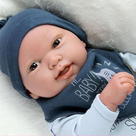 Boneco Bebê Reborn Masculino Recem Nascido Enxoval Príncipe - Cegonha Reborn  Dolls - Bonecos - Magazine Luiza