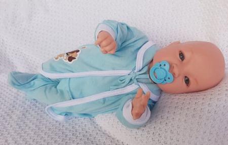 Boneco Bebê Reborn Recém Nascido Menino com acessórios - Shop Coopera
