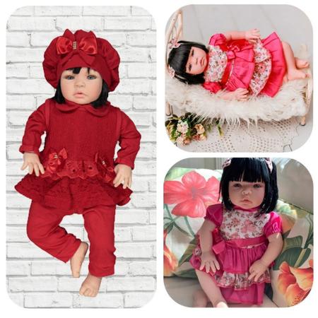 Boneca Kawaii Tipo Reborn C/ Bolsa Maternidade + 23 Itens - Cegonha Reborn  Dolls - Bonecas - Magazine Luiza