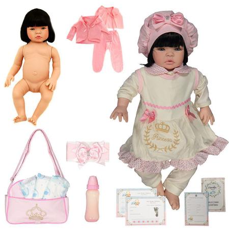 BEBÊ REBORN CORPO DE SILICONE