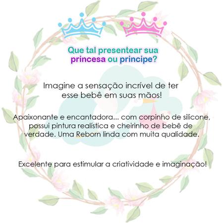 Bebê Reborn Boneca Princesa Corpo de Silicone Negra - Escorrega o Preço