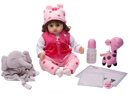 Boneca Bebê Reborn Laura - Baby Angels Dream com