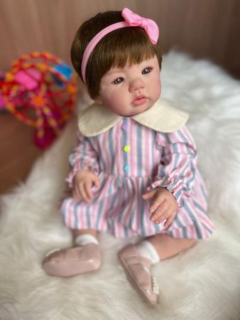 Bebê Reborn Realista Abigail 04 - Kit Completo - Lanny Baby - Bonecas -  Magazine Luiza