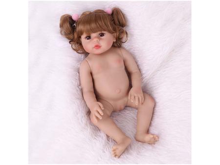Boneca Bebe Reborn Laura Baby Gabriela Multicor : : Brinquedos  e Jogos