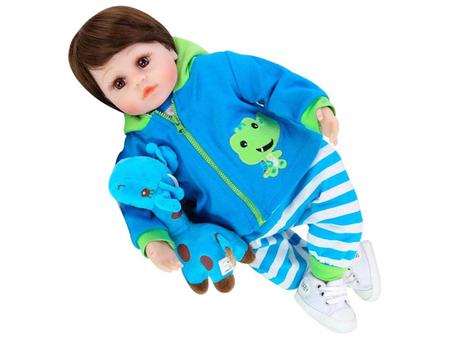 Boneca Bebe Reborn Laura Baby Gabriela Multicor : : Brinquedos  e Jogos