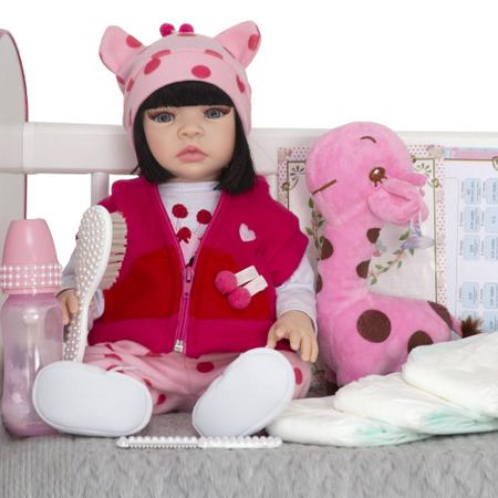 Bebe Reborn 100% Silicone Recem Nascida Fofinha Completa - Cegonha Reborn  Dolls - Bonecas - Magazine Luiza