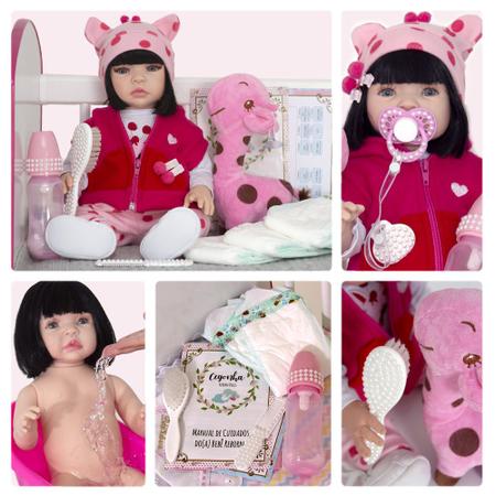 Boneca BB Reborn 100% Silicone Preço Bom Magazine Luiza - Cegonha Reborn  Dolls - Bonecas - Magazine Luiza