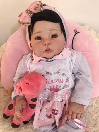 Bebê Reborn Menina Realista Boneca Com Enxoval - Mundo Azul e Rosa -  Bonecas - Magazine Luiza