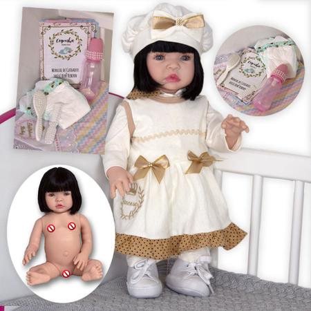 Bebê Reborn Princesa Menina Pode Tomar Banho Magazine Luiza - Cegonha Reborn  Dolls - Boneca Reborn - Magazine Luiza